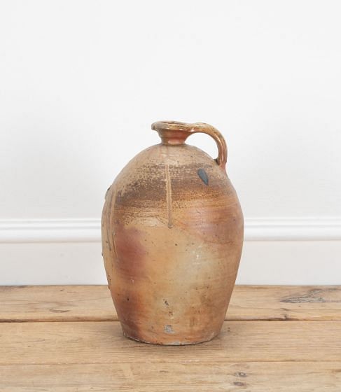 Early 20th Century French Stoneware Wine Carrier