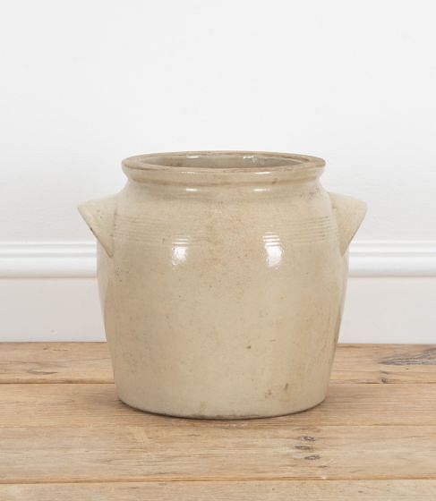 20th Century French Stoneware Confit Pot