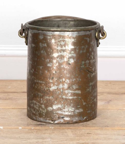 19th Century French Copper Bucket