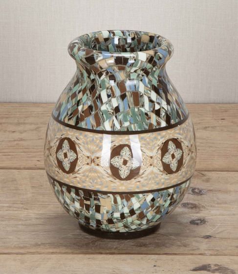 20th Century French Art Deco Vase by Gerbino Vallauris