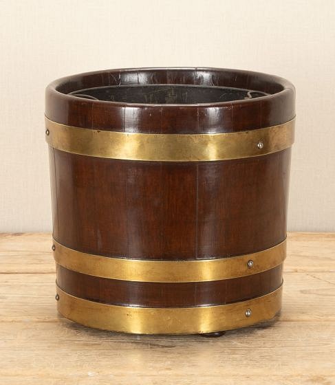 Early 20th Century Mahogany Waste Paper Bin