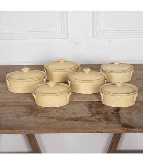 Collection of Six 20th Century Small French Terrines