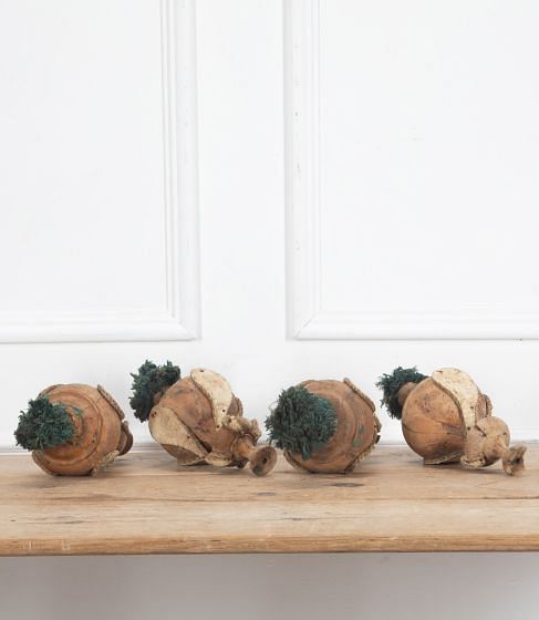 Set of Four 19th Century French Finials
