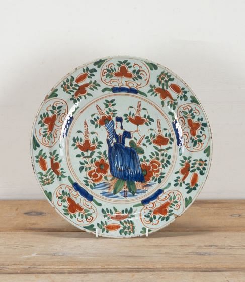 Mid-18th Century Delft Charger