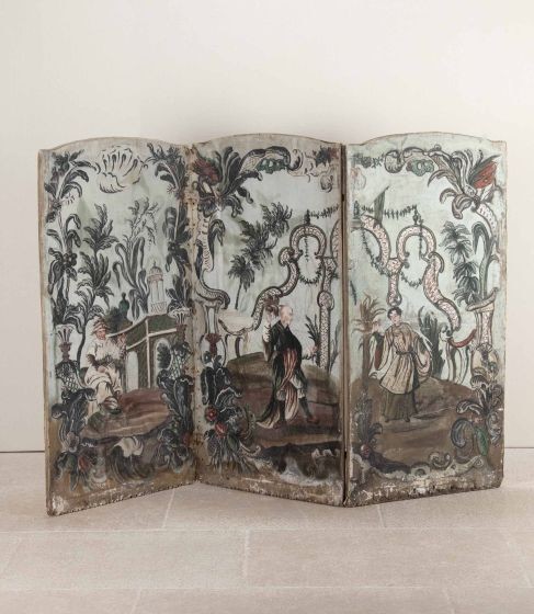 18th Century French Chinoiserie Screen