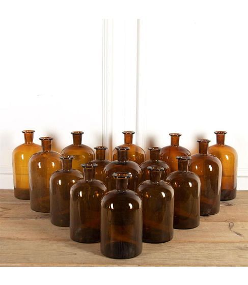 Amber Glass Bottles
