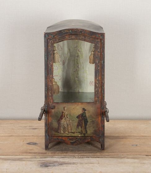 19th Century Venetian Table Top 'Sedan Chair' Vitrine