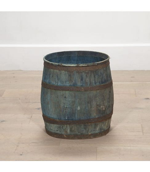 20th Century French Iron-bound Barrel