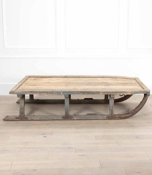 19th Century French Alpine Sleigh