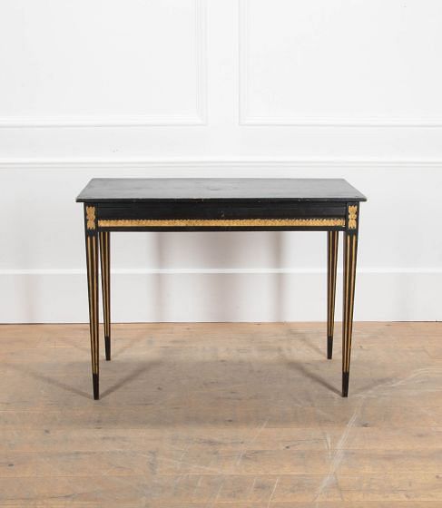 19th Century Swedish Painted Writing Table