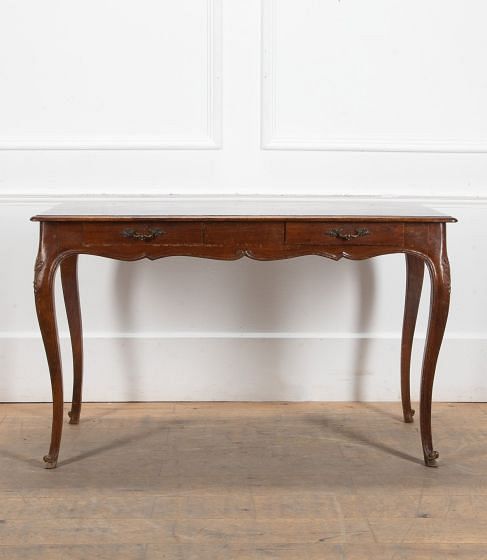 19th Century Italian Desk with Two Drawers