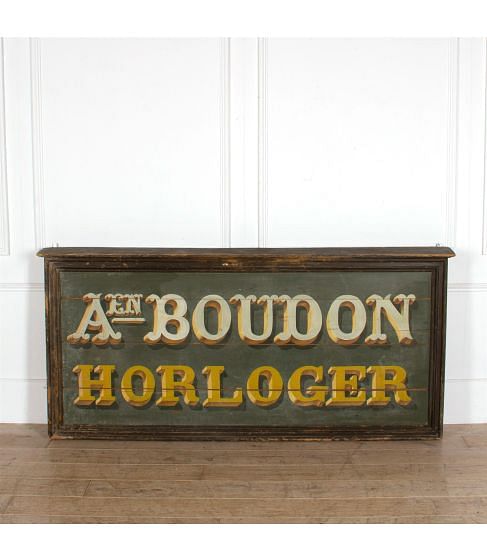 French Shop Signage Horloger DA287307