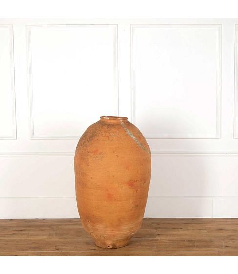 Large 19th Century Olive Oil Storage Jar