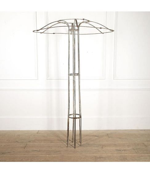 19th Century French Iron Parasol