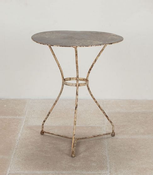 19th Century French Iron Gueridon Garden Table