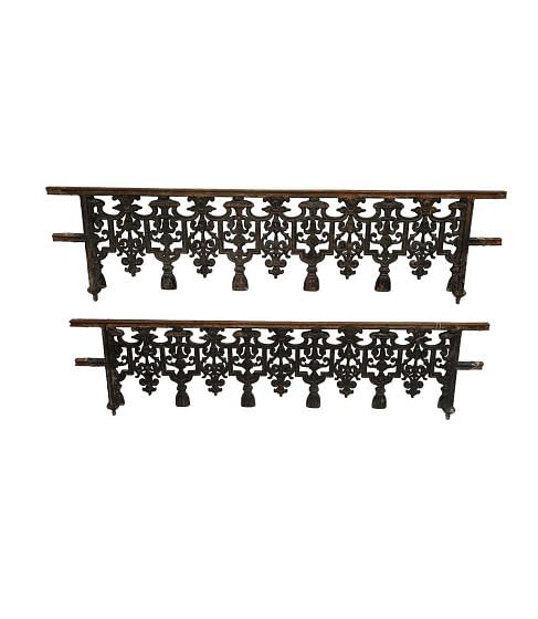 19th Century French Iron 'Frises De Fenetre'
