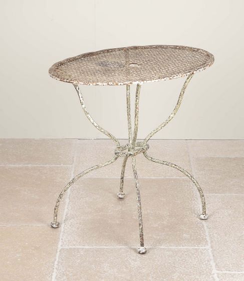 19th Century French Metal Garden Table