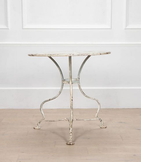 19th Century French Arras Iron Garden Table