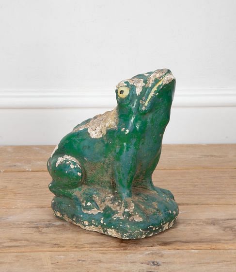 20th Century French Concrete Frog