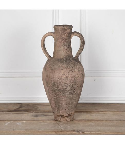 Large 19th Century French Terracotta Amphora