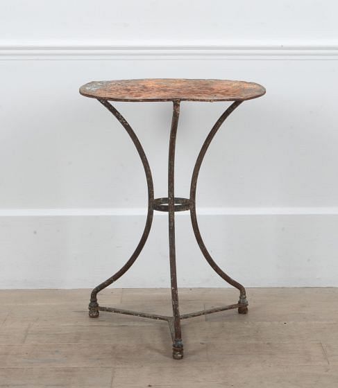 French 19th Century Geuridon Garden Table