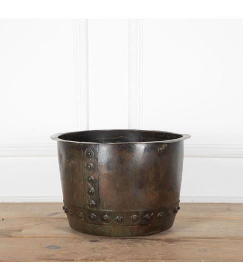 19th Century English Copper Planter
