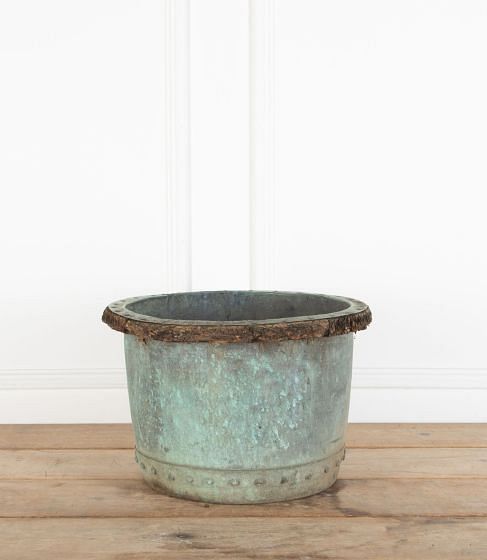 Small 19th Century Copper Vat