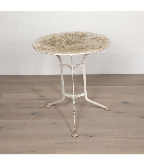 20th Century French Round Garden Table