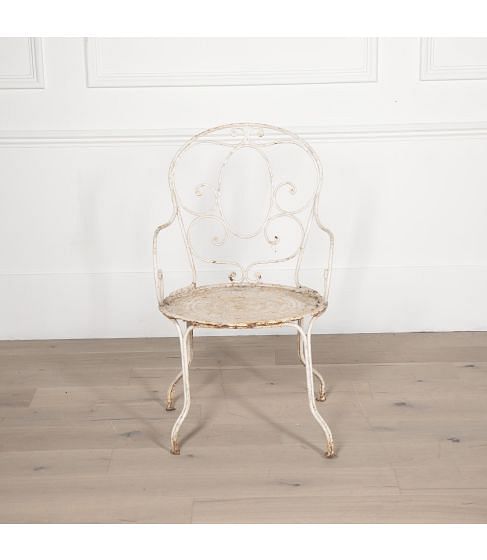 19th Century French Garden Armchair