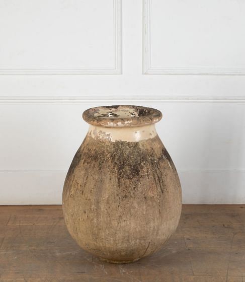 Large Early 19th Century Biot Jar