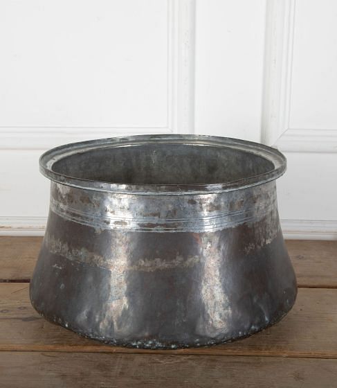 Late 19th Century Plated Copper Planter