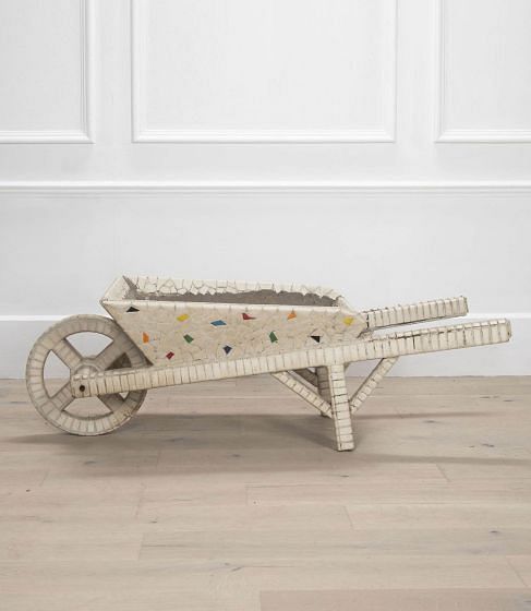Pic-assiette Wheelbarrow Jardiniere