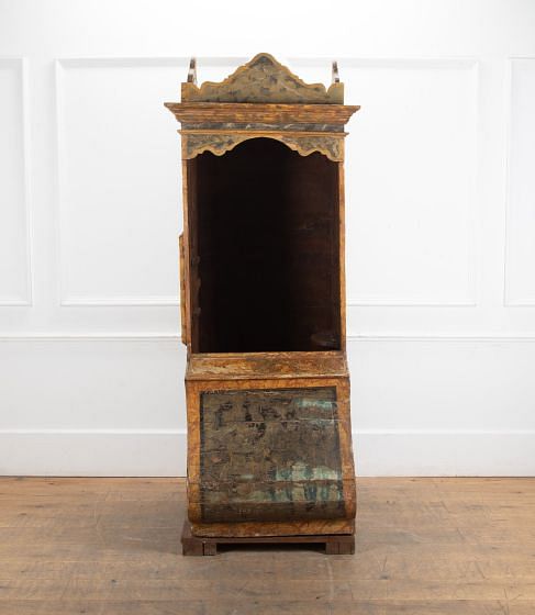 17th Century Italian Painted Confessional Box