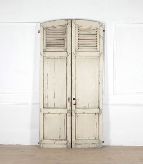 Pair of 20th Century French Shutters