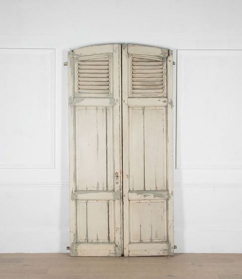 Pair of 20th Century French Shutters
