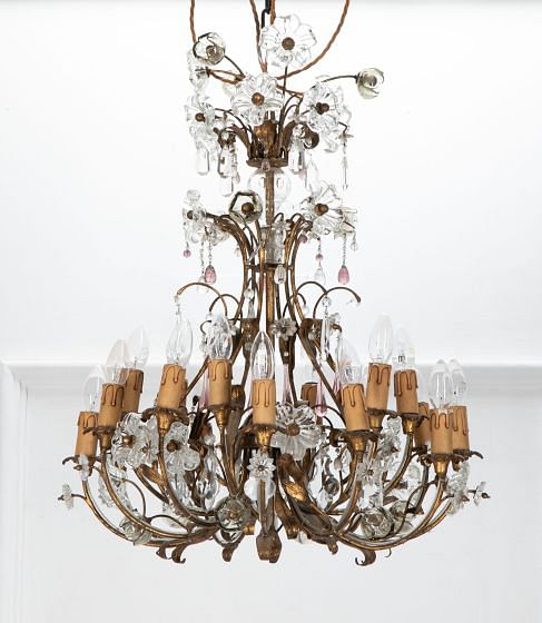 1940s French Chandelier