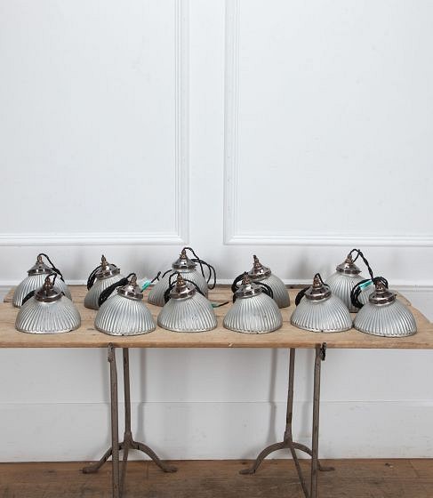 19th Century Venetian Mercury Lampshades