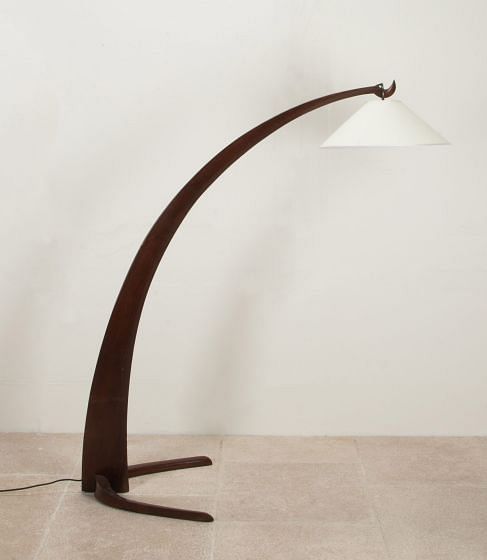 Large Mid-Century Italian Floor Lamp