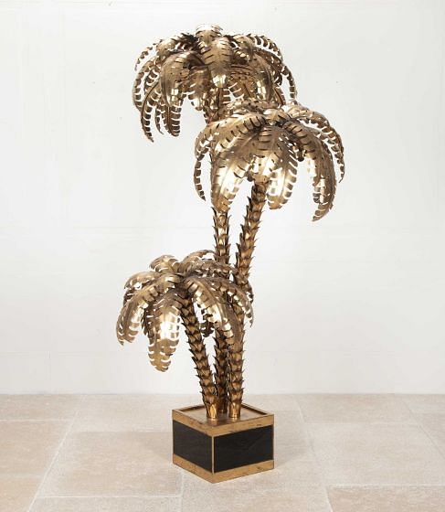 Contemporary Maison Jensen Style Palm Tree Lamp