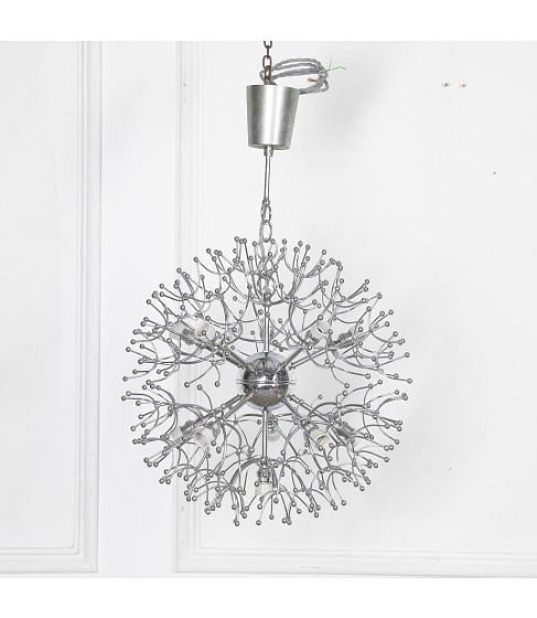 20th Century Italian Snowflake Pendant Light
