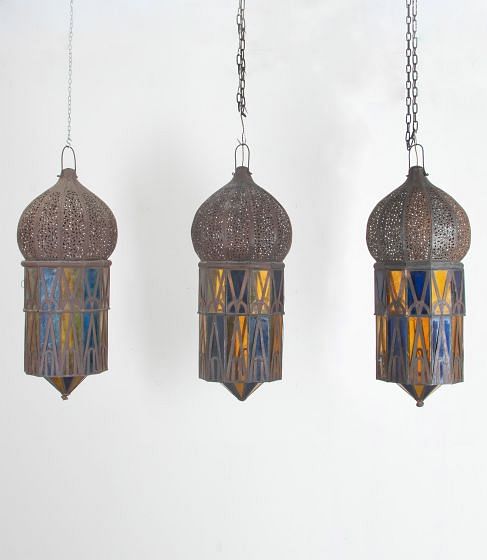Three 20th Century Moroccan Lanterns