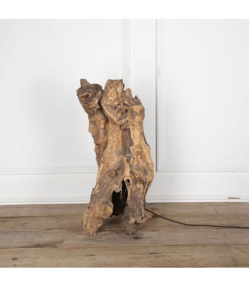 19th Century Rootwood Lamp
