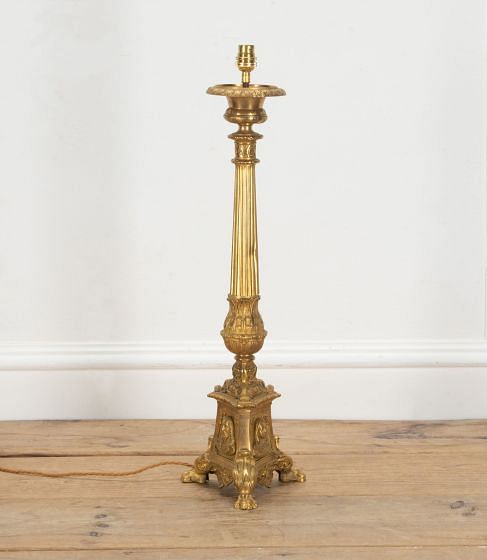 Large 19th Century French Table Lamp