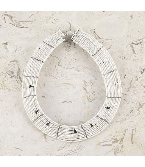 Maasai Beaded Collar Necklace