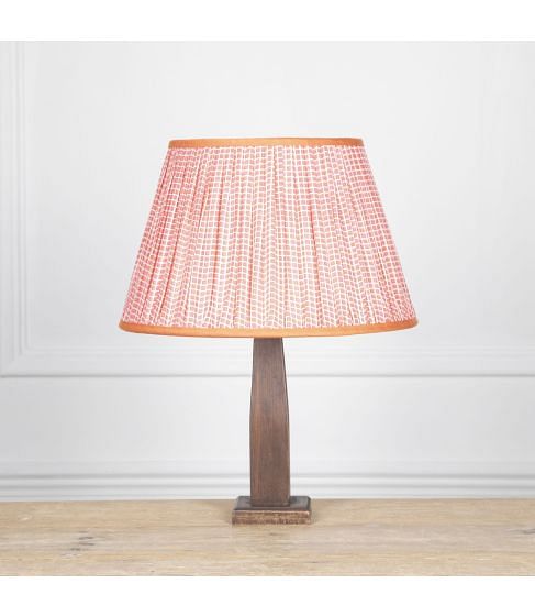 35cm Noughts and Crosses Silk Lampshade