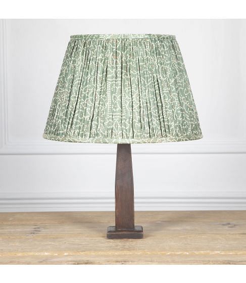 40cm Teal Bandani Silk Lampshade