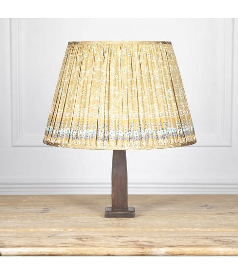 45cm Khaki Peacock Silk Lampshade