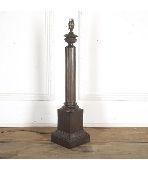 French Empire Bronze Lamp