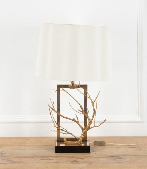 Large Mid-Century French 'Tree' Table Lamp
