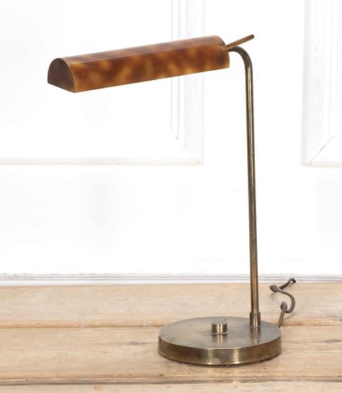 French 20th Century Bankers Style Table Lamp